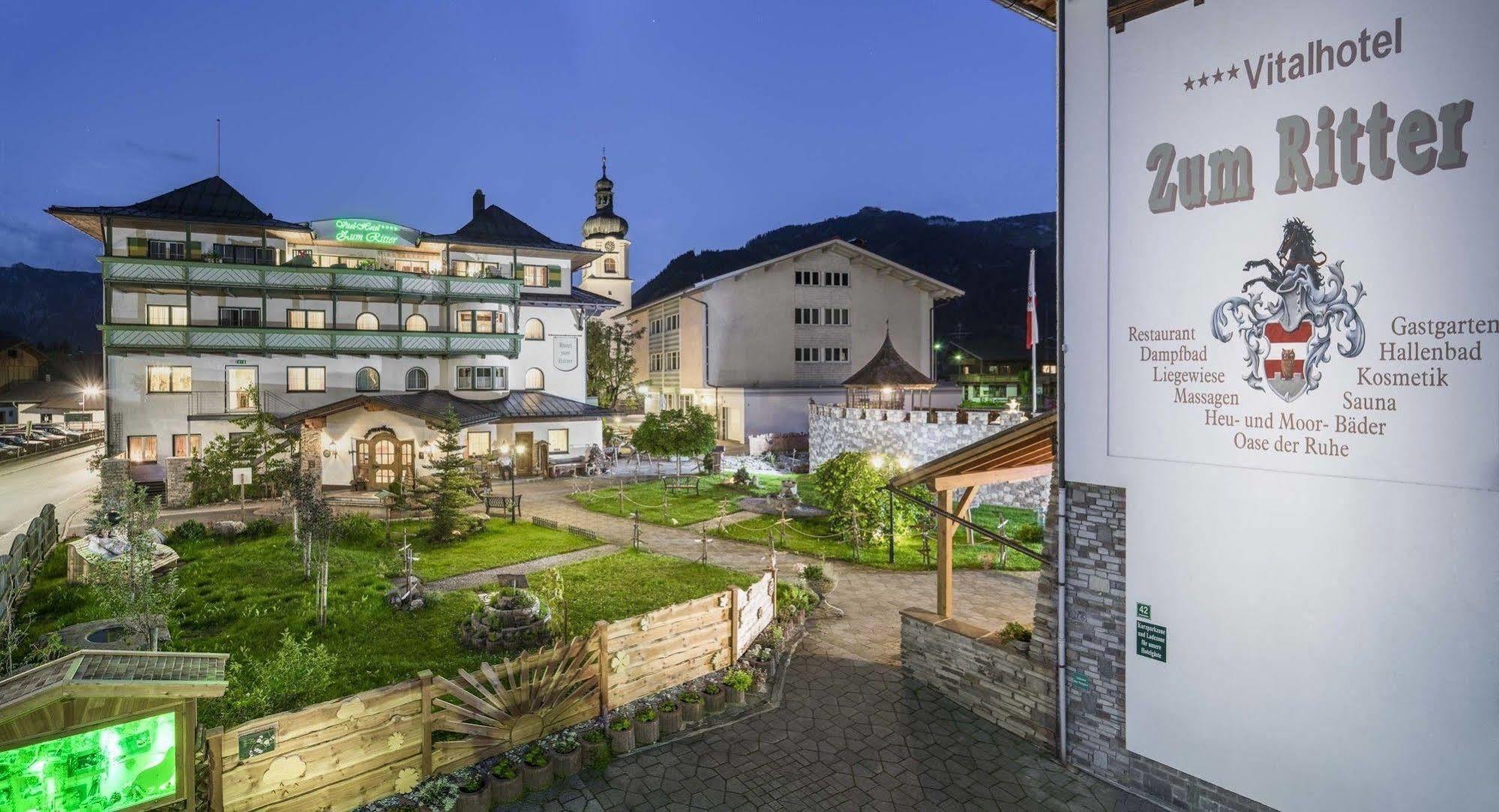 Hotel "Zum Ritter" Tannheim Bagian luar foto
